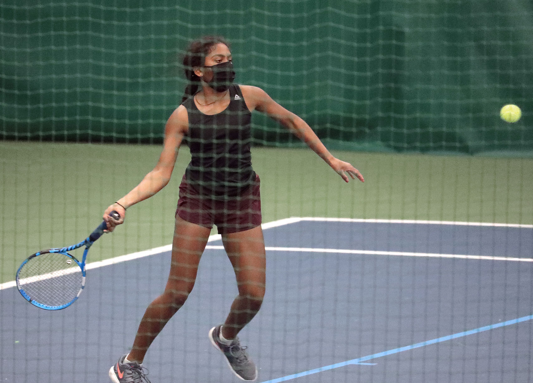 WIAA girls tennis photo: Middleton freshman Netra Somasundaram